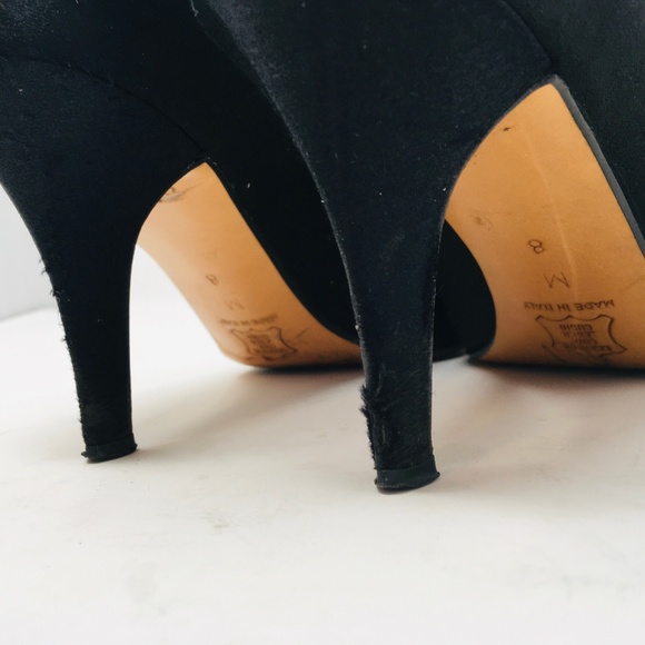 YSL Yves SAint Laurent Satin heels 8 - Picture 5 of 8